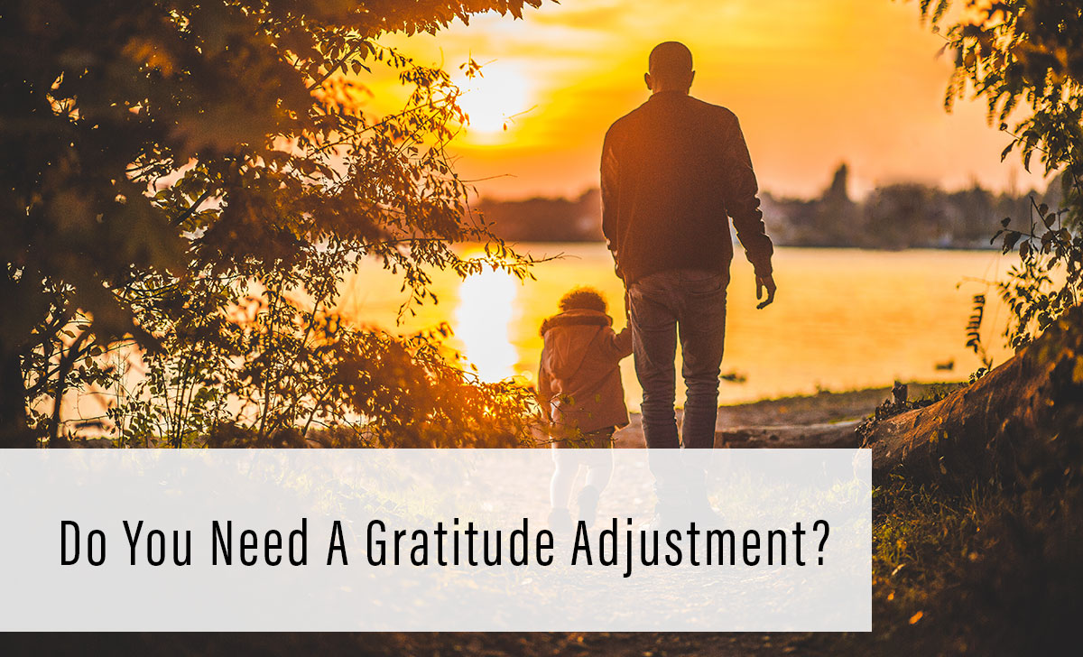 gratitude adjustment