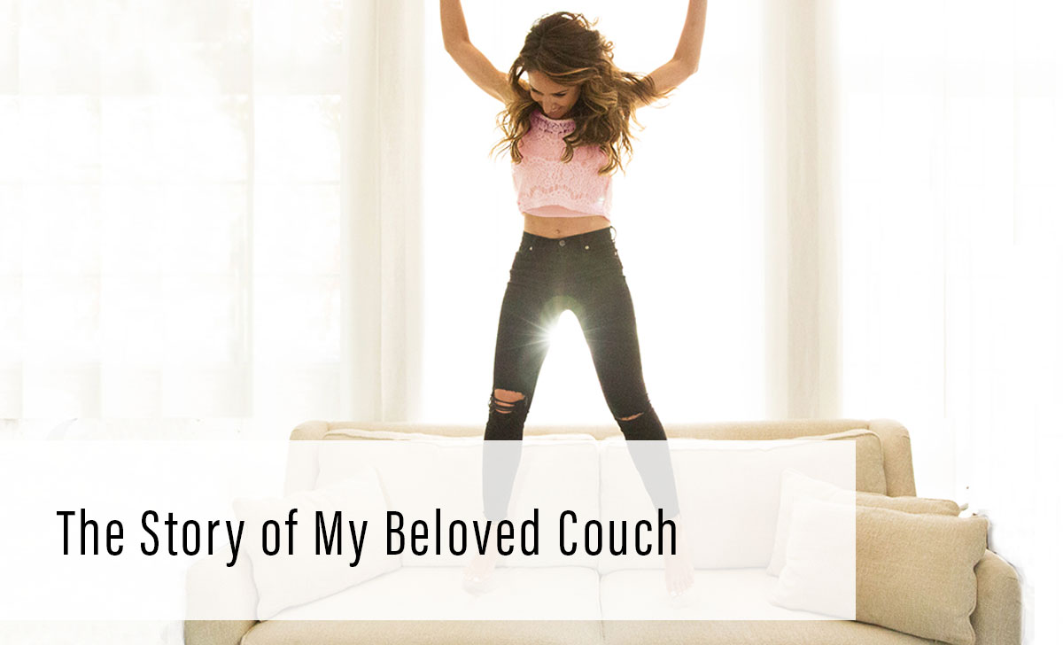 story of my beloved couch and letting go