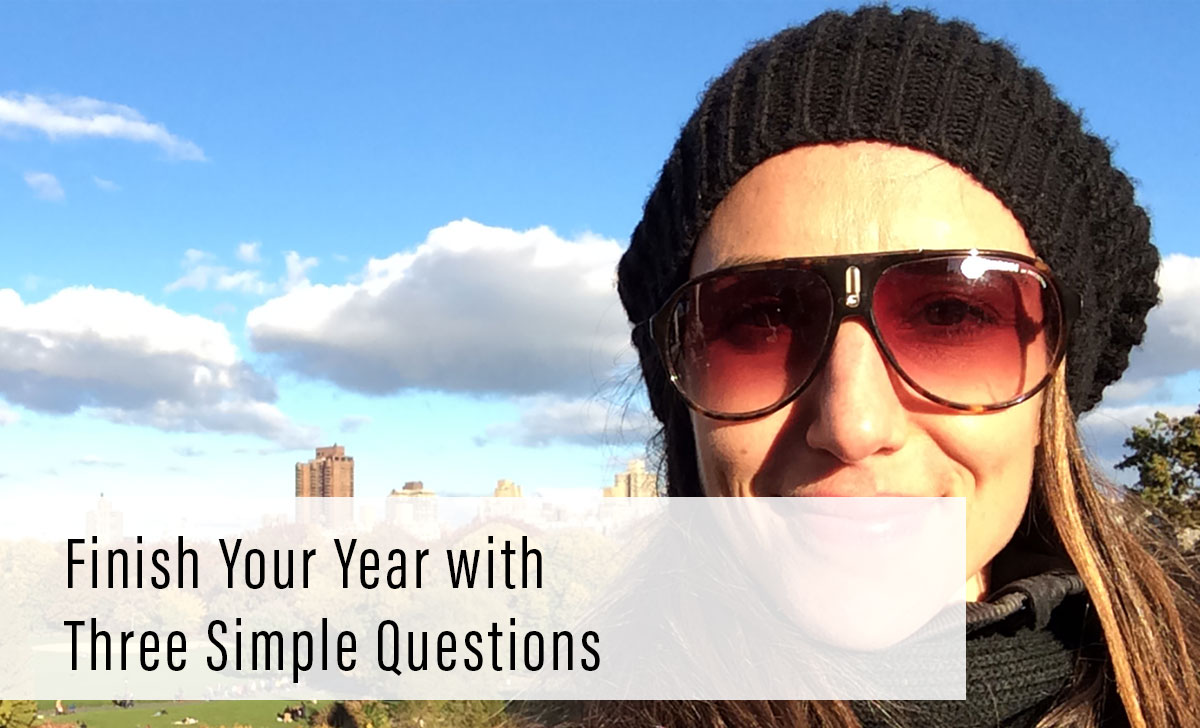 new year tradition - 3 simple questions