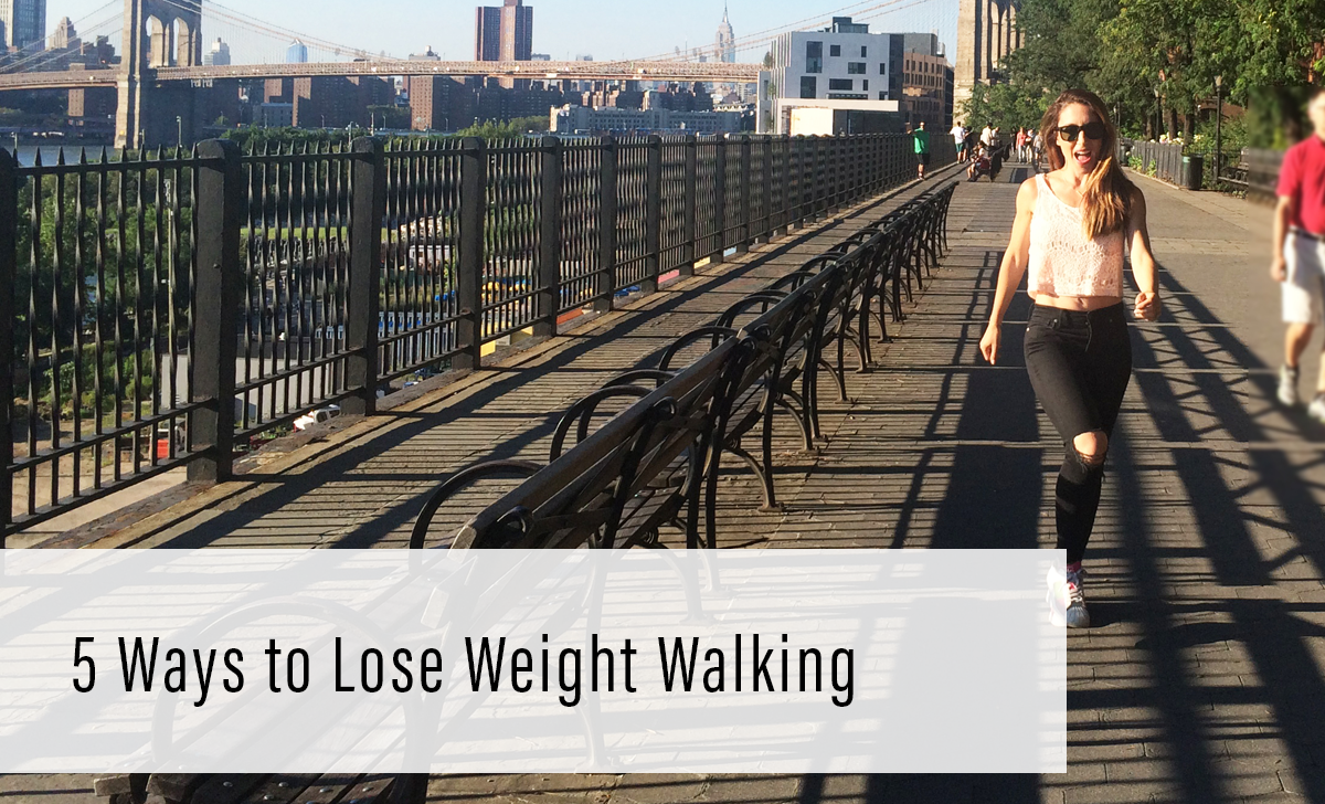 5 Ways to lose weight walking