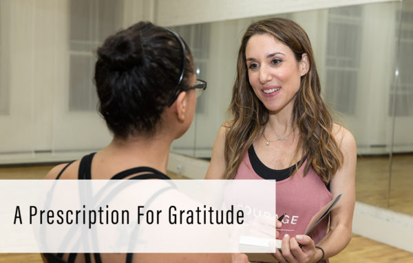A prescription for gratitude